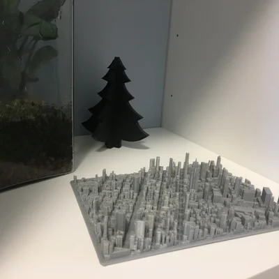 Manhattan – Mô hình in 3D có thể scale theo ý 5