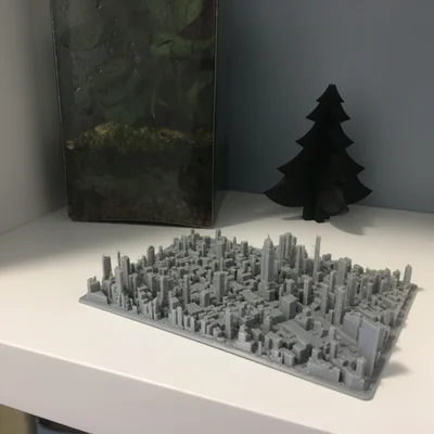Manhattan – Mô hình in 3D có thể scale theo ý 6