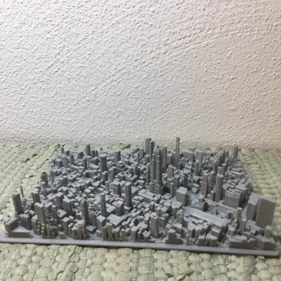 Manhattan – Mô hình in 3D có thể scale theo ý 7
