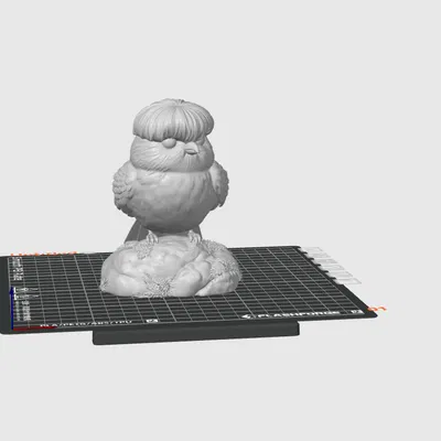 Canary – Mô hình chim hoàng yến liền khối