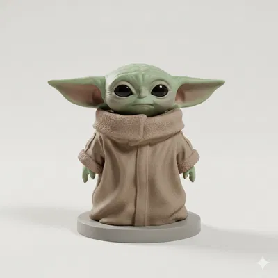 Baby Yoda (Grogu) – Mô hình Mandalorian