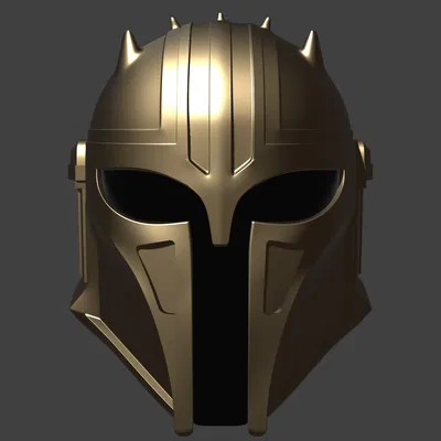 Mũ giáp Mandalorian Armorer (đội được, kích thước thật)