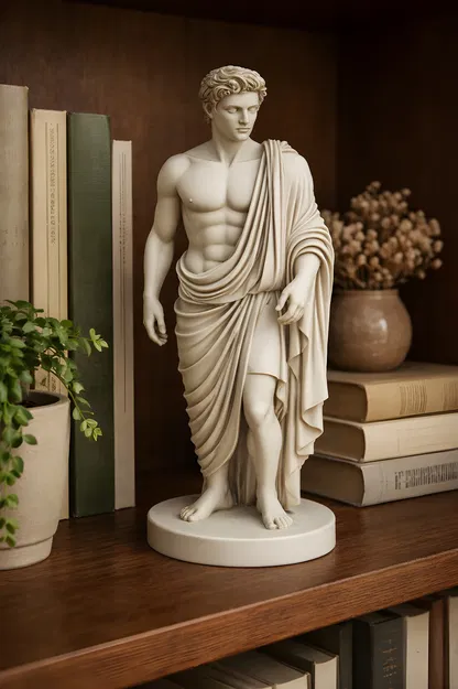 Tượng Thần Hy Lạp Cổ Đại Trẻ (Juvenile Ancient Greek God Statue) - Image 1