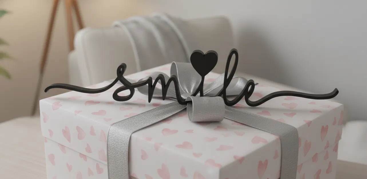 Chữ “Smile ♡” dễ thương - Decor nhà xinh ♡ - Image 3