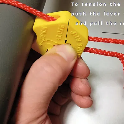 Rope Rap – Kẹp dây kiểu TyRap: siết nhanh, bám chắc (cho dây thừng)