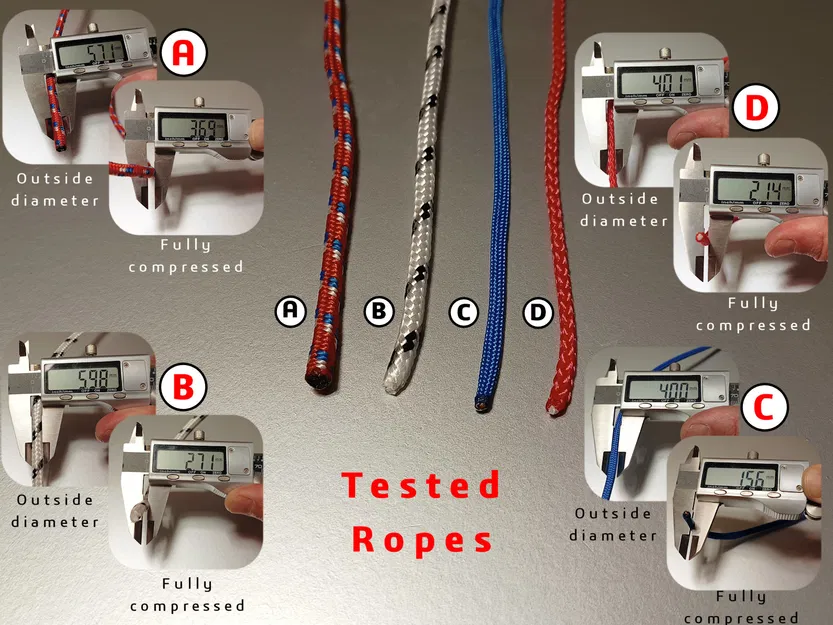 Rope Rap – Kẹp dây kiểu TyRap: siết nhanh, bám chắc (cho dây thừng) - Image 4