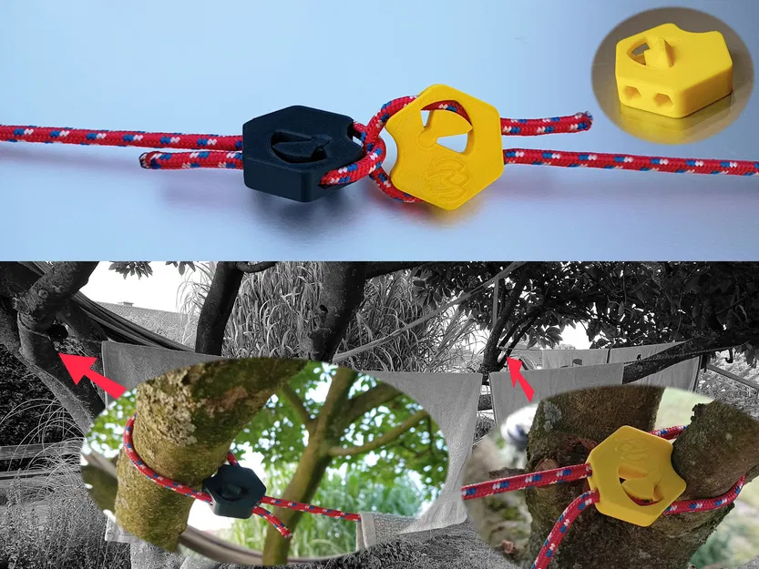 Rope Rap – Kẹp dây kiểu TyRap: siết nhanh, bám chắc (cho dây thừng) - Image 7