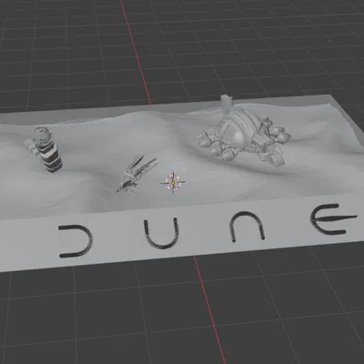 Mô hình Dune Arrakis