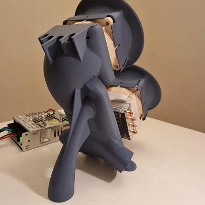 Bitaxe Gamma - VR Jet (Chassis làm mát VR bằng quạt phụ)