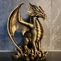 Tượng Dragon Guardian Figurine – Mô hình rồng hộ vệ - Thumbnail 2