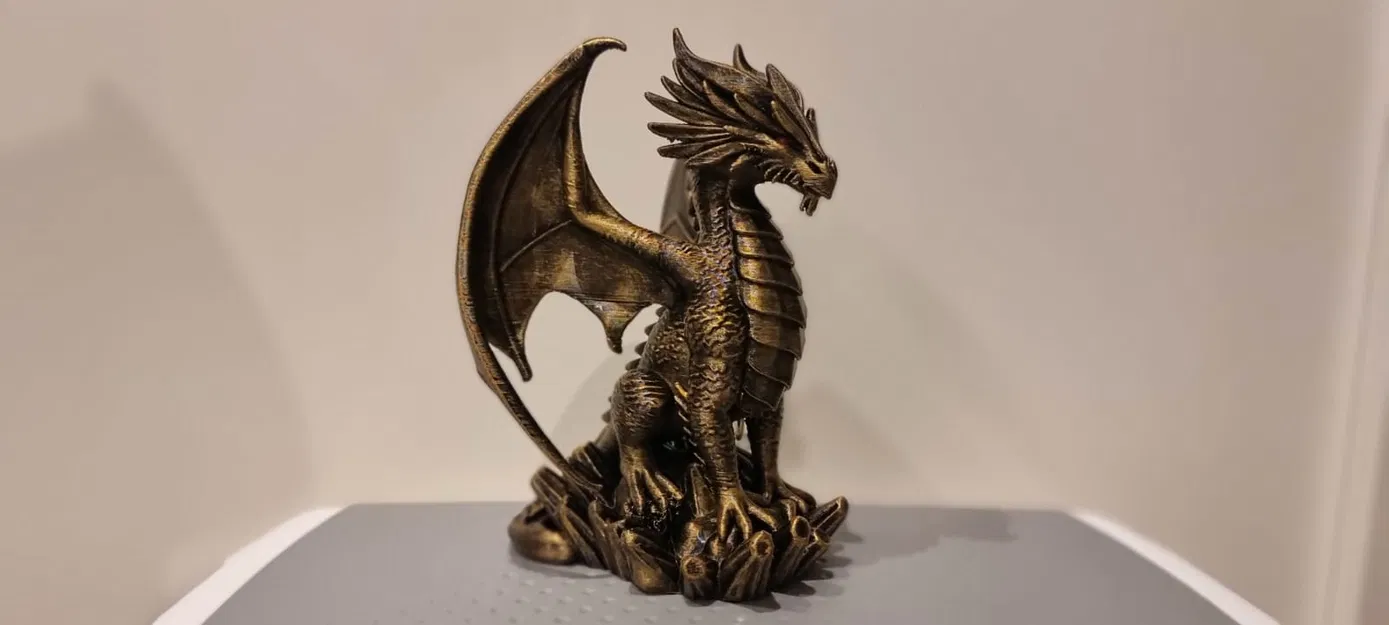 Tượng Dragon Guardian Figurine – Mô hình rồng hộ vệ - Image 6