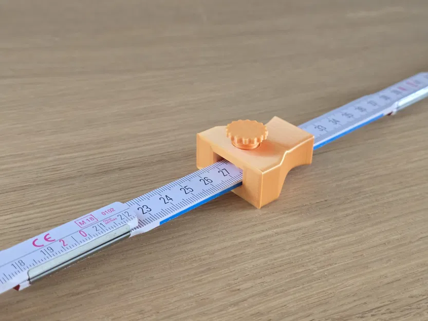 Zollstockanschlag – Cữ chặn thước gấp gỗ (Holzgliederstab) v2 - Image 2