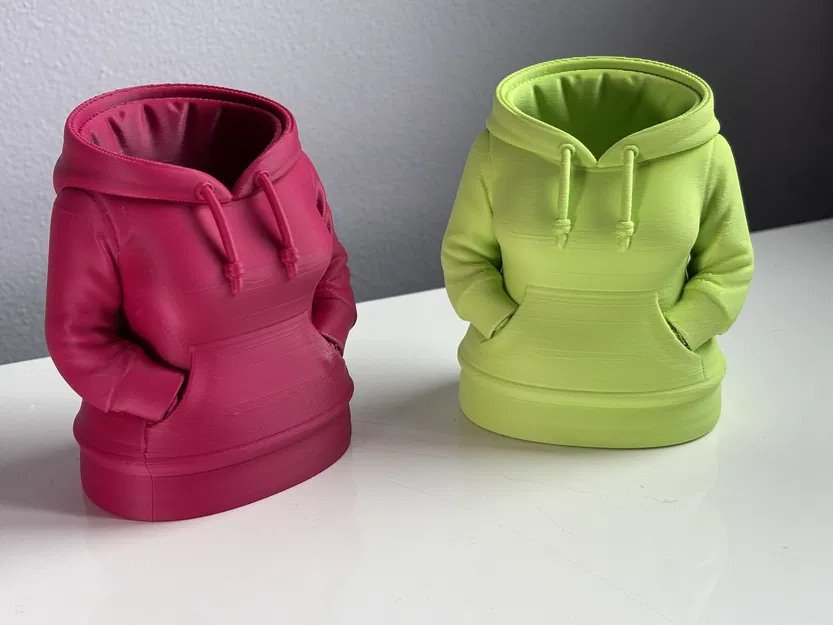 Ống Cắm Bút Hoodie Nữ – Khay Sắp Xếp Bàn Làm Việc Thiết Kế Hoodie - Image 2