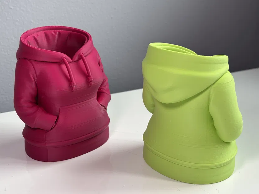 Ống Cắm Bút Hoodie Nữ – Khay Sắp Xếp Bàn Làm Việc Thiết Kế Hoodie - Image 3