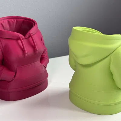 Ống Cắm Bút Hoodie Nữ – Khay Sắp Xếp Bàn Làm Việc Thiết Kế Hoodie