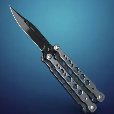 *~Fully Printable~* Butterfly Knife Balisong
