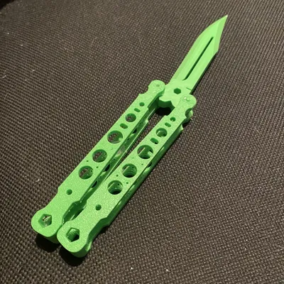 *~Fully Printable~* Butterfly Knife Balisong