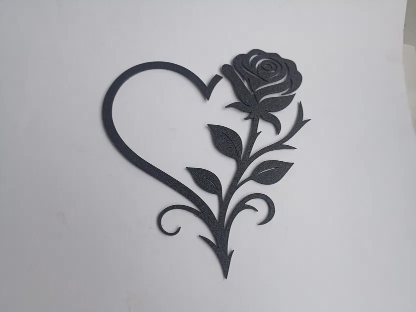 Hearts and roses love – Trái tim & hoa hồng - Image 1