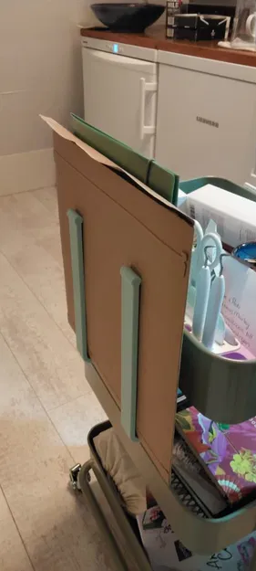 Kẹp giữ tờ giấy cho IKEA RÅSKOG (snap-on) - Image 2