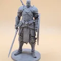 Bojovník z Dungeons & Dragons – Chiến binh giáp nặng 3D chi tiết - Thumbnail 1