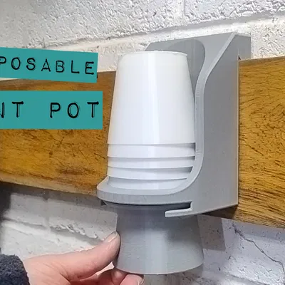 Cốc Sơn Dùng Một Lần & Holder – Gắn French Cleat