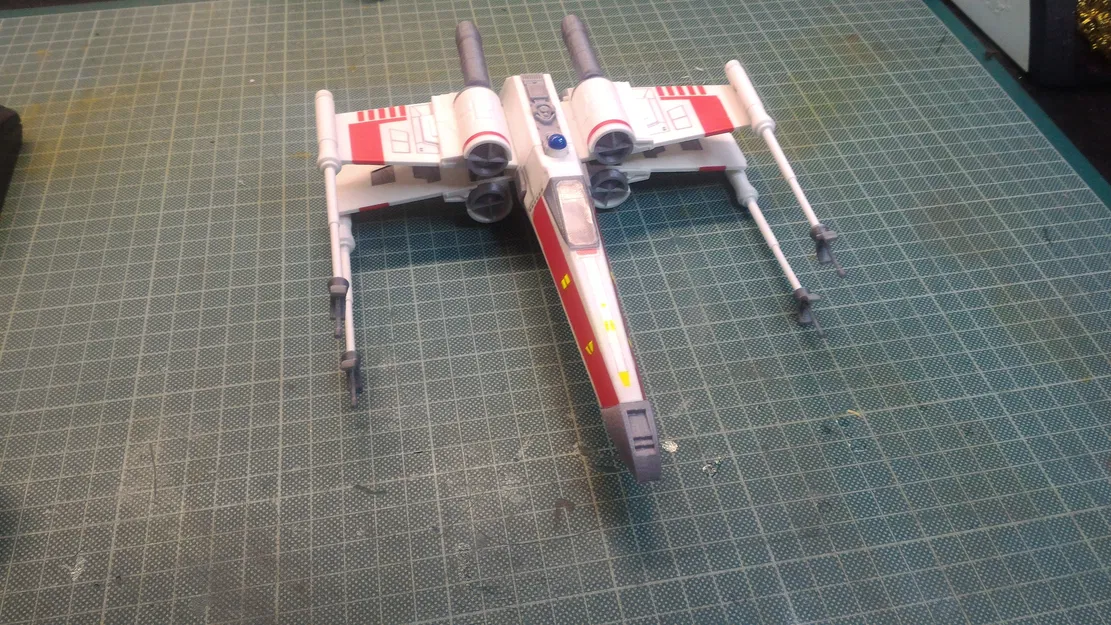 Star Wars X-WIng – Mô hình X-Wing (PLA/STL) kèm decals & stand - Image 3
