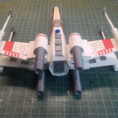 Star Wars X-WIng – Mô hình X-Wing (PLA/STL) kèm decals & stand