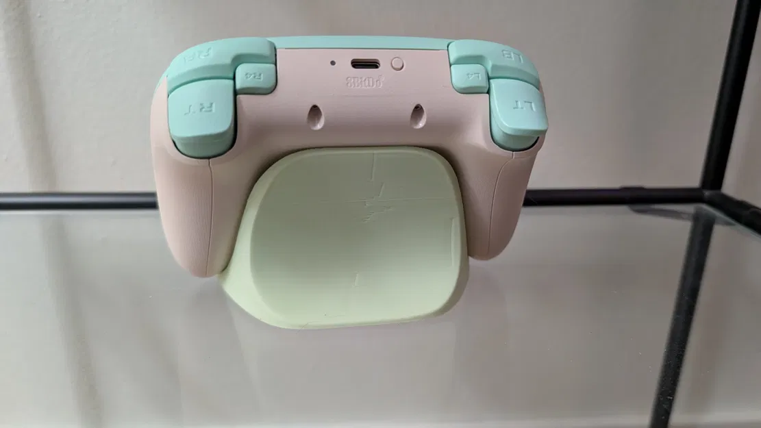 Đế tay cầm 8bitdo Ultimate 2C có khe dongle - Remix logo Steam - Image 4