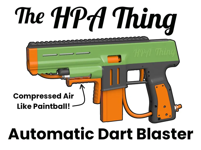(DIY Nerf) The HPA Thing - Dart Blaster chạy khí nén (Compressed Air)! - Image 1