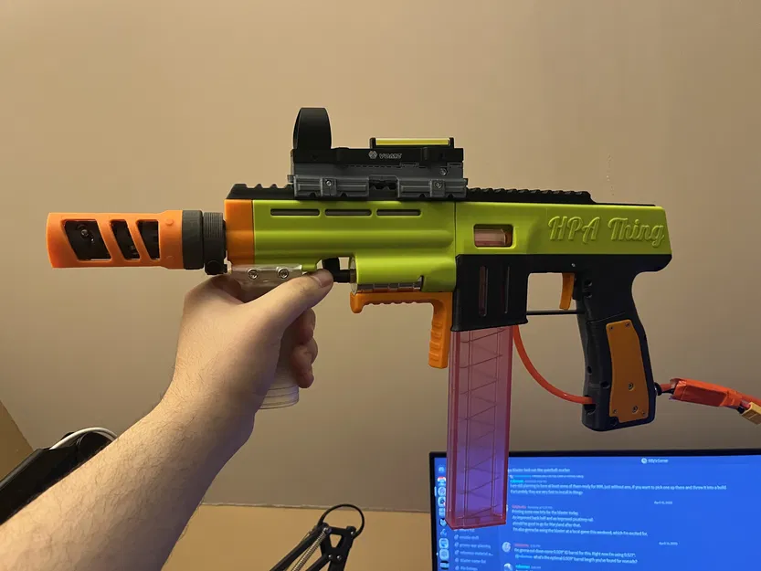 (DIY Nerf) The HPA Thing - Dart Blaster chạy khí nén (Compressed Air)! - Image 6