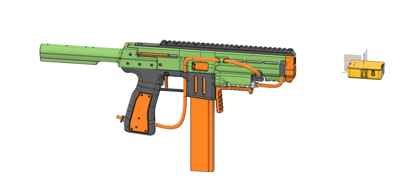 (DIY Nerf) The HPA Thing - Dart Blaster chạy khí nén (Compressed Air)! - Image 10