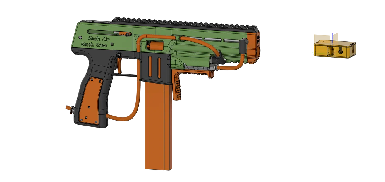 (DIY Nerf) The HPA Thing - Dart Blaster chạy khí nén (Compressed Air)! - Image 16