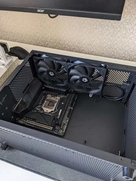 Metalfish s5 max - Ngàm gắn quạt 120mm - Image 1