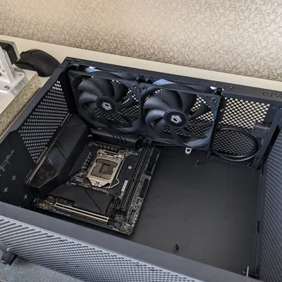 Metalfish s5 max - Ngàm gắn quạt 120mm