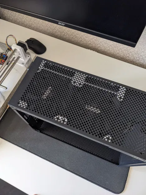 Metalfish s5 max - Ngàm gắn quạt 120mm - Image 2