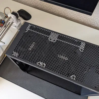 Metalfish s5 max - Ngàm gắn quạt 120mm