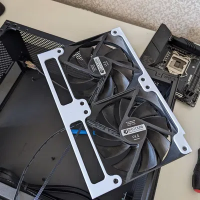 Metalfish s5 max - Ngàm gắn quạt 120mm