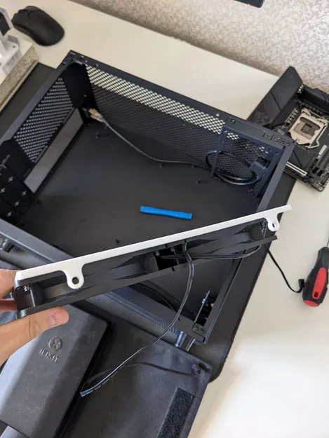 Metalfish s5 max - Ngàm gắn quạt 120mm - Image 5