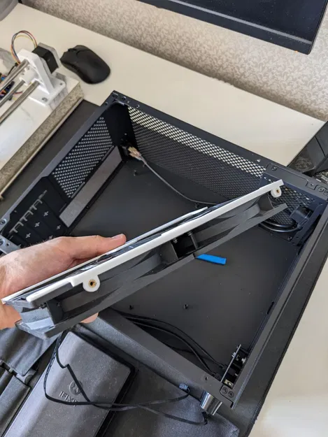 Metalfish s5 max - Ngàm gắn quạt 120mm - Image 6