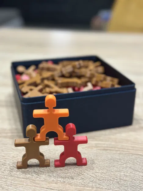 Trò chơi thăng bằng Stickman kèm hộp - Image 4