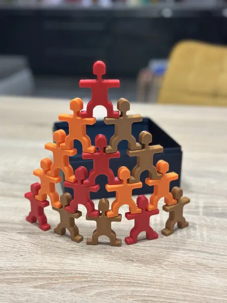 Trò chơi thăng bằng Stickman kèm hộp - Image 5