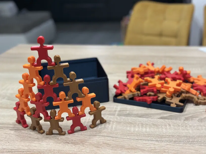 Trò chơi thăng bằng Stickman kèm hộp - Image 6