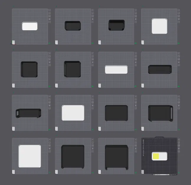 GrowUp trays – Bộ khay modular xếp chồng (10 kích cỡ) - Image 7