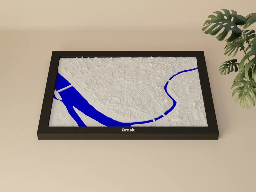 Omsk, Nga - Mô hình thu nhỏ 3D - Image 3