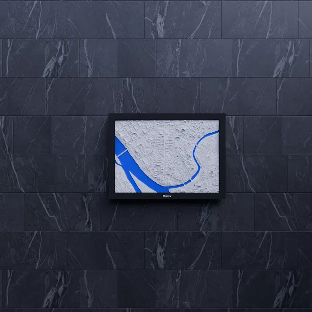 Omsk, Nga - Mô hình thu nhỏ 3D - Image 6