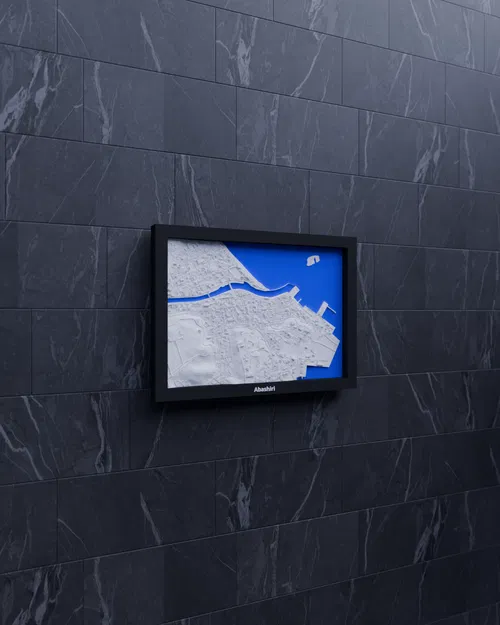 Abashiri, Nhật Bản - Mô hình thu nhỏ 3D - Image 4