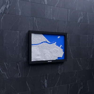 Abashiri, Nhật Bản - Mô hình thu nhỏ 3D