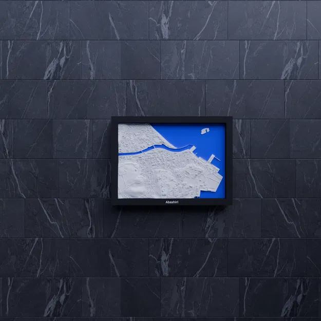 Abashiri, Nhật Bản - Mô hình thu nhỏ 3D - Image 7