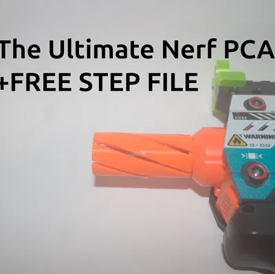 The Ultimate Nerf PCAR - PCAR 6 line print-in-place cho ống 16mm