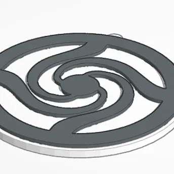 Móc khóa biểu tượng trường Jujutsu